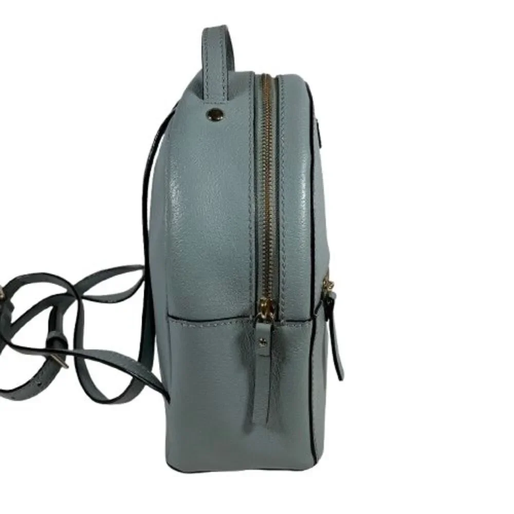 Kate Spade Grove Street Sammi Backpack Lakesedge Blue Leather $299 WKRU4894